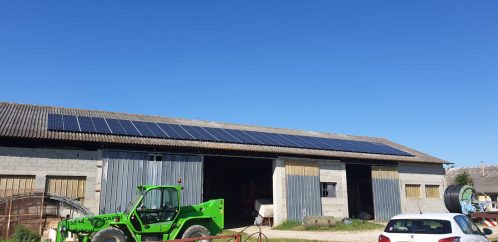 Installation autoconsommation photovoltaïque, secteur agriculture à Alixan (26300)