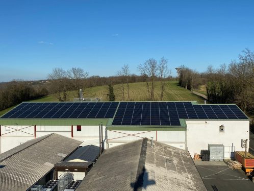 Installation autoconsommation photovoltaïque, secteur agriculture à Fleurieu-sur-Saône (69250)