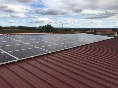 Installation autoconsommation photovoltaïque, secteur agriculture à Lapeyrouse-Mornay (26210)