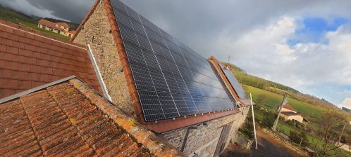 Installation autoconsommation photovoltaïque, secteur agriculture à Montmelard (71520)