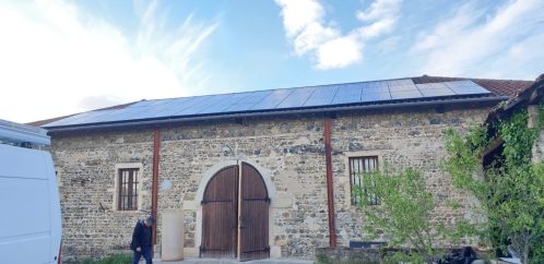 Installation autoconsommation photovoltaïque, secteur agriculture à Odenas (69460)