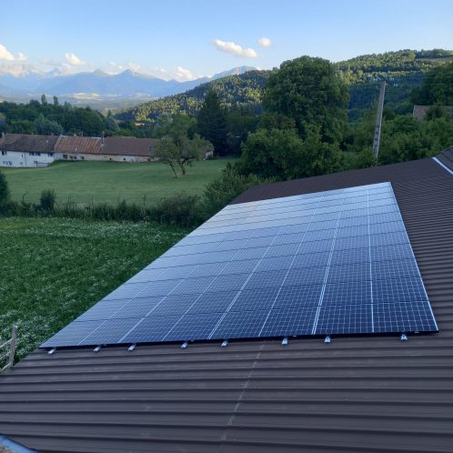 Installation autoconsommation photovoltaïque, secteur agriculture à Roissard (38650)