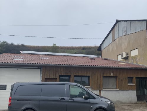 Installation autoconsommation photovoltaïque, secteur agriculture à Saint-André-la-Côte (69440)