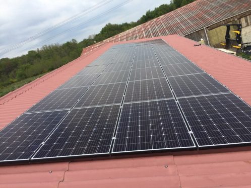 Installation autoconsommation photovoltaïque, secteur agriculture à Saint-Jean-de-Galaure (26240)