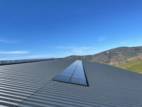 Installation autoconsommation photovoltaïque, secteur agriculture à Sauvain (42990)