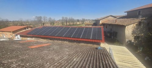 Installation autoconsommation photovoltaïque, secteur agriculture à Savigneux (01480)