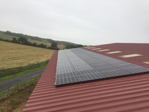 Installation autoconsommation photovoltaïque, secteur agriculture à Viriat (01440)