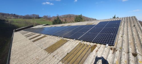Installation autoconsommation photovoltaïque, secteur agriculture à Yzeron (69510)