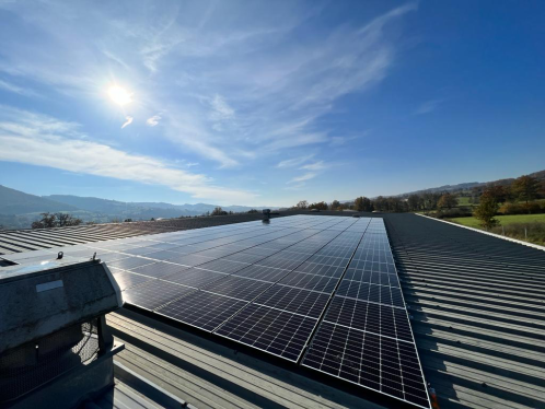 Installation autoconsommation photovoltaïque, secteur industrie à Souzy (69610)